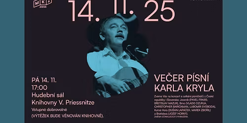 VE\u010cER P\u00cdSN\u00cd KARLA KRYLA