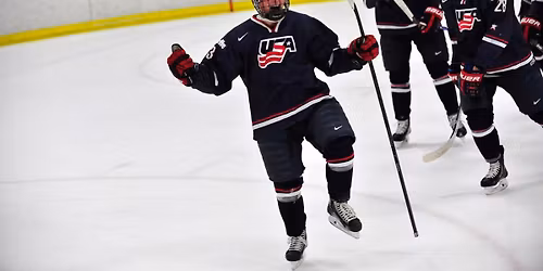 Parking Dubuque Fighting Saints at US National Under 17 Hockey Team