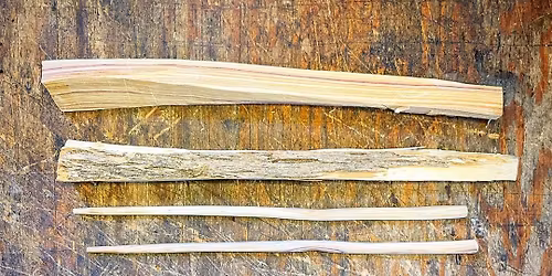 Carving Wooden Chopsticks