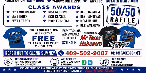 Texas Gulf Classic (car truck and motorcycle show)