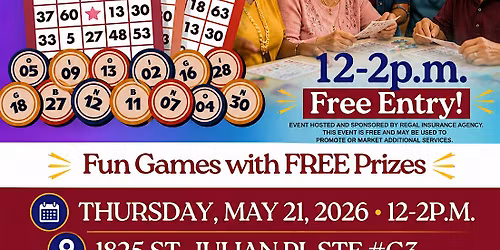 FREE Senior Bingo