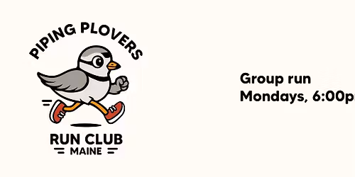 Piping Plovers Group Run - Monday evenings