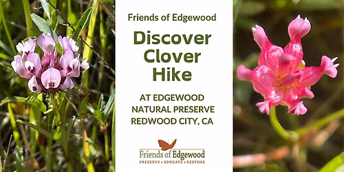 Special Discover Clover Hike at Edgewood Park & Natural Preserve