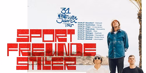 Sportfreunde Stiller - 31 wunderbaren Jahren in D\u00fcsseldorf