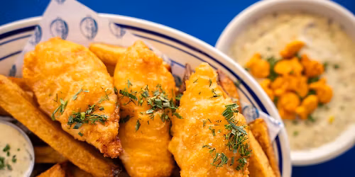 Monday Night Dinner - Fish & Chips with Clam Chowder