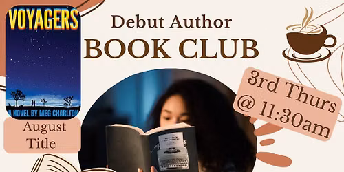 Debut Author Book Club - Voyagers by Meg Charlton