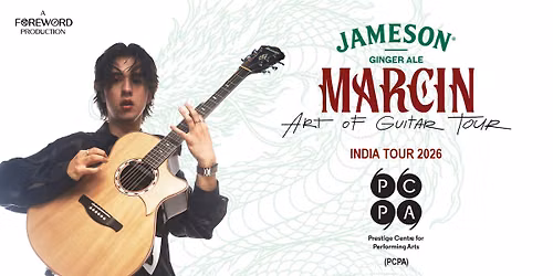 Jameson Ginger Ale Marcin Art of Guitar Tour