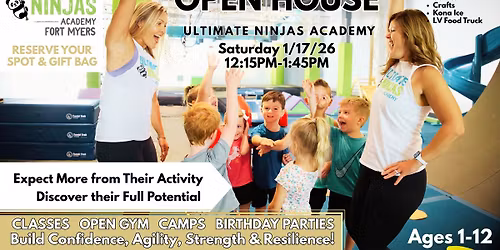 OPEN HOUSE FUN - FREE EVENT