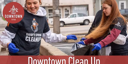 Downtown Tiffin Clean Up ~ September 2026
