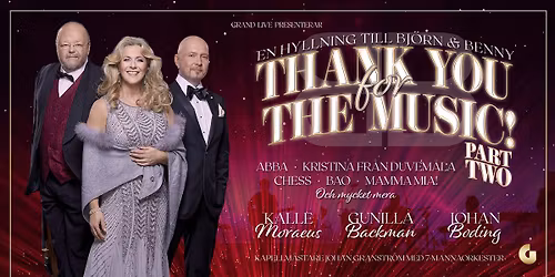 Thank You For The Music - Part Two!