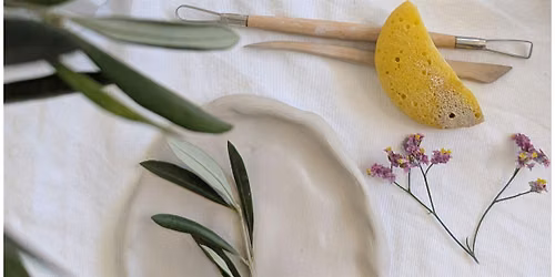 Clay & Wine - Botanical Pressed Pottery workshop