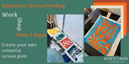 Beginners Textile Screen Printing