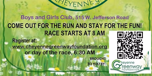 Spring into Green 5K and fun run # Love my Cheyenne Greenway