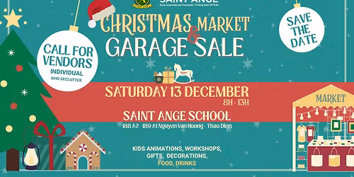 Saint Ange CHRISTMAS MARKET & GARAGE SALE