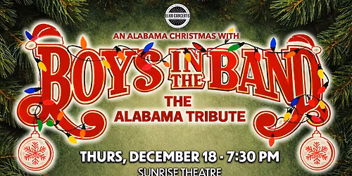 Boys In The Band - The Alabama Tribute
