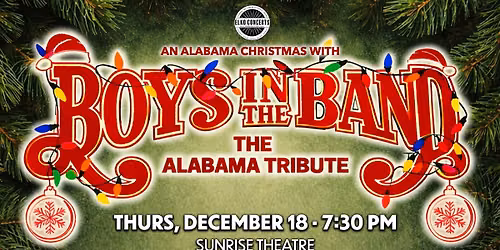 Boys In The Band - The Alabama Tribute