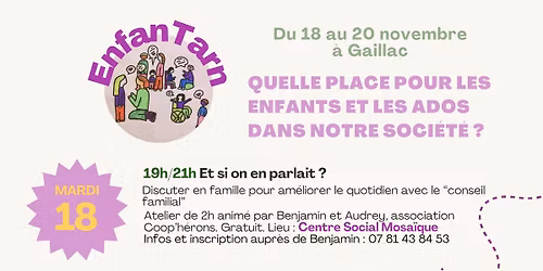 Enfan'Tarn 1\u00e8re \u00e9dition!