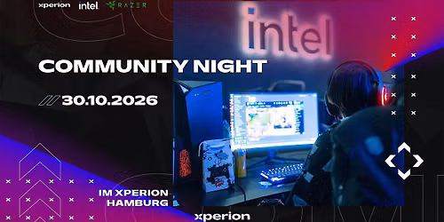 Intel Community Night Hamburg 30.10