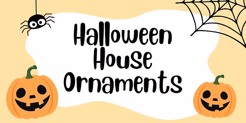 Halloween House Ornaments