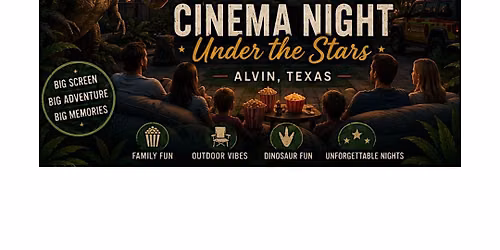 Cinema Nights in Alvin: Jurassic World: Fallen Kingdom