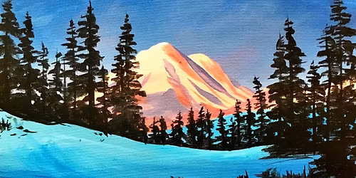 Pint & Sip at Redd Dog Bellevue - Beautiful Rainier!