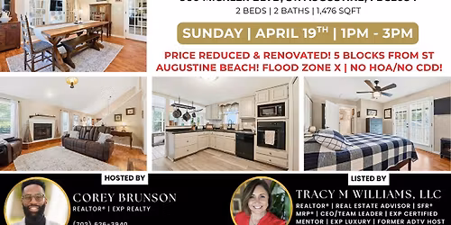 OPEN HOUSE - 900 Mickler Blvd, St. Augustine Beach, FL 32