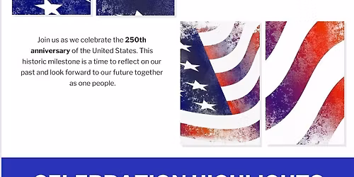 America 250 We the People Celebration