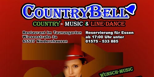 08.05.2026 (Freitag) Country-Music & Line-Dance 65527 Niedernhausen