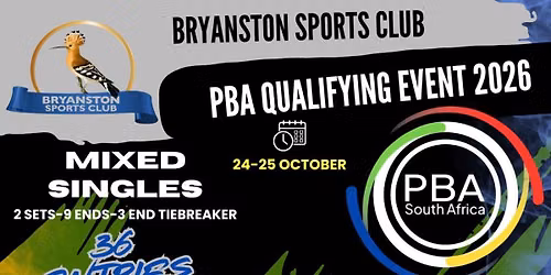 PBA - Qualifier event 