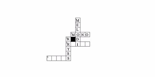 Melodikryssa med Mono - 19/9