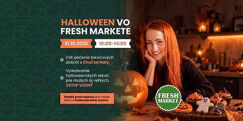Halloween vo Fresh Markete