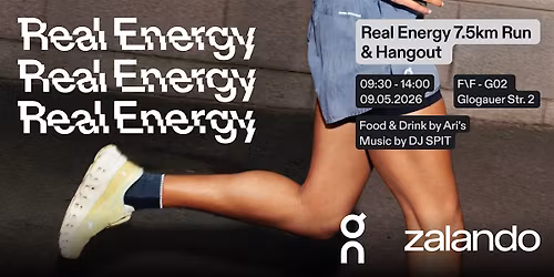 REAL ENERGY RUN | On x Zalando