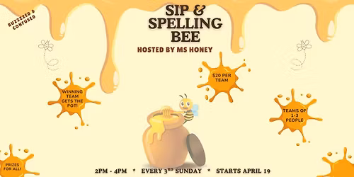 Sip & Spelling Bee at Alley Cat