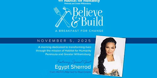 Believe & Build: A Breakfast for Change