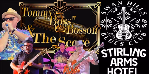 Tommy "Boss" Bosson & The Score play The Swan Hills Blues Club Christmas Special