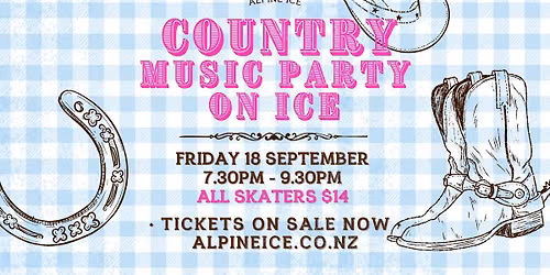 $14 Skating, Country Music Party ON ICE!