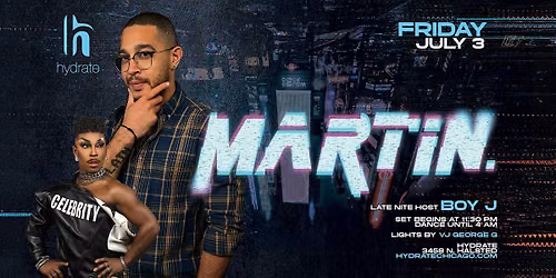 Martin Live at Hydrate