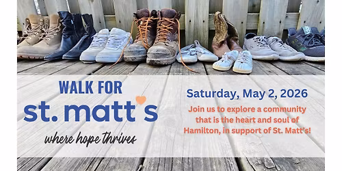 Walk for St. Matt's: A guided historical tour in Hamilton