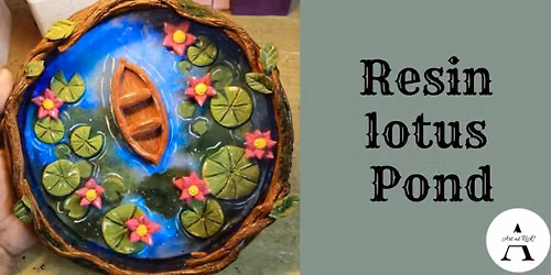 Resin Lotus Pond Art Workshop