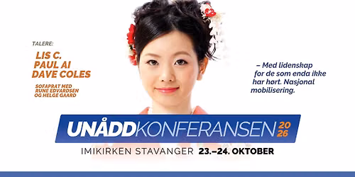 Un\u00e5ddkonferansen 2026 - Med lidenskap for de som enda ikke har h\u00f8rt - Misjon i en urolig verden