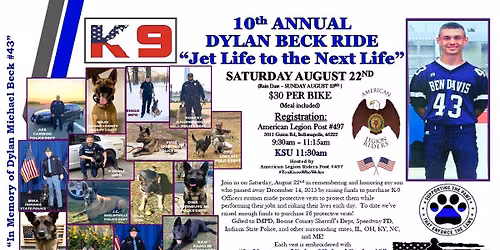 10th ANNUAL DYLAN BECK RIDE