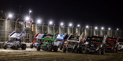 World of Outlaws - Stars and Stripes Salute at Husets Speedway