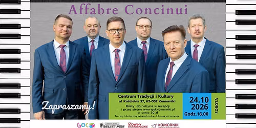 Affabre Concinui - Koncert w CTiK w Komornikach
