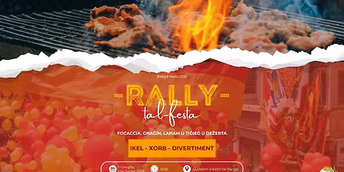 RALLY TAL-FESTA 2026 \u2764\ufe0f\ud83d\udc9b