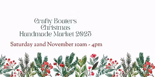 Crafty Boaters Christmas Handmade Market
