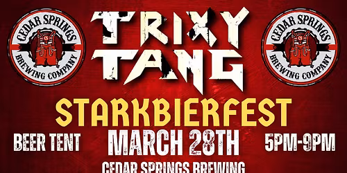 Trixy Tang at Cedar Springs Brewing Starkbierfest!\ud83c\udf7a\ud83c\udde9\ud83c\uddea