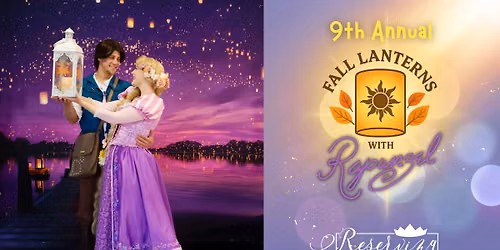 Fall Lanterns with Rapunzel & Flynn
