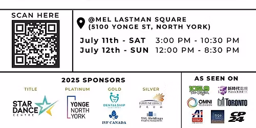 Dance on Yonge 2026 | Free Outdoor Dance Festival in Toronto