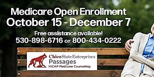 Medicare Open Enrollment Drop-In Clinic - Red Bluff