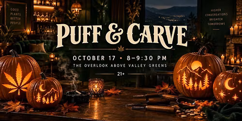 Puff & Carve: A Friendly Pumpkin Carving Night